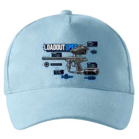 Technický výkres loadout spec paintball