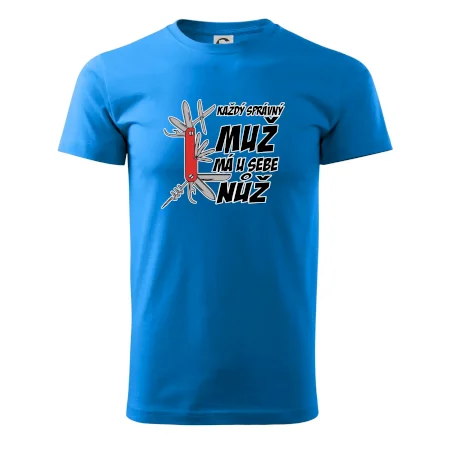 Každý správný muž, má u sebe nůž