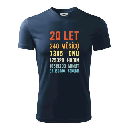 Narozeniny 20 přepočet času