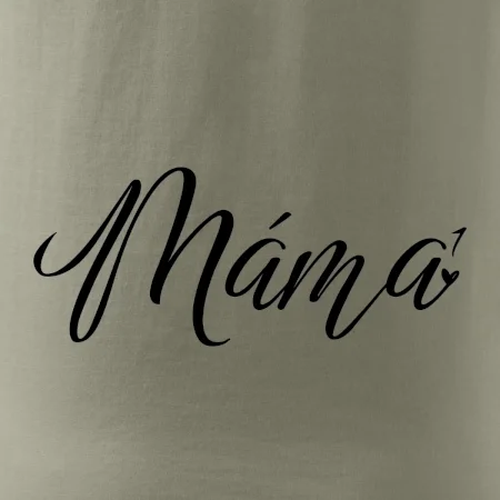 Psací máma první mocnina - jedno dítě