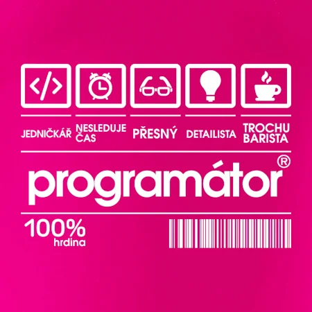 Čárový kód - programátor