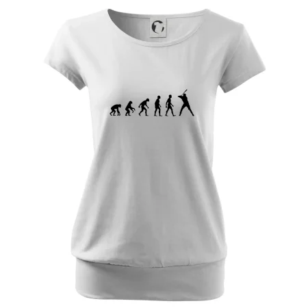 Evoluce baseball pálkař nápřah