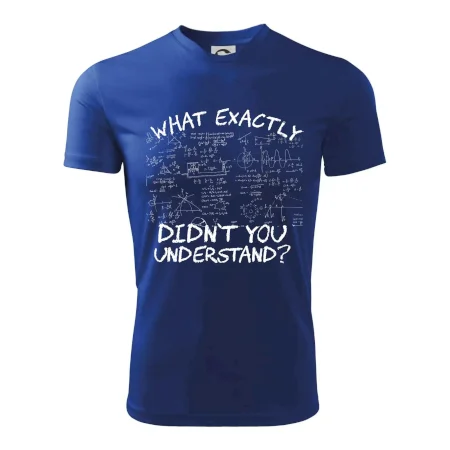 What exactly didnt you understand - physics