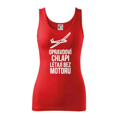 Opravdovi chlapi létají bez motoru