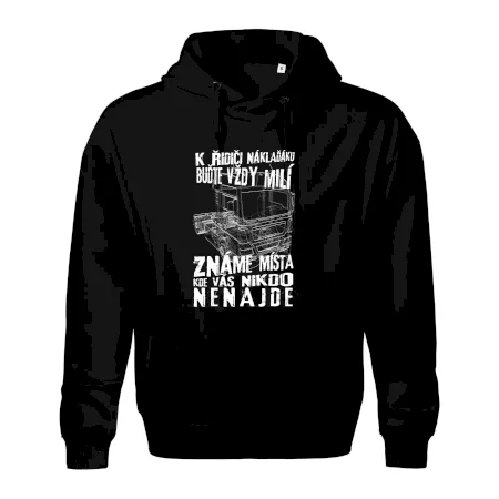 K řidiči náklaďáku buďte vždy milý