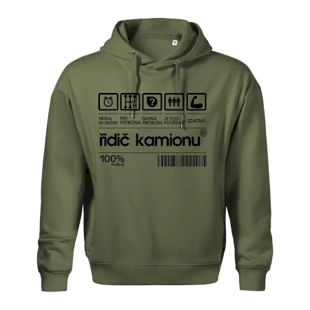 Čárový kód řidič kamionu