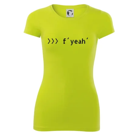 Python  f yeah