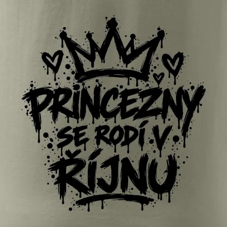 Urban Streetwear - Princezny se rodí v říjnu