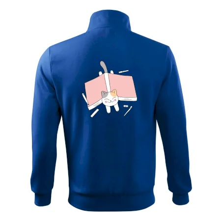 Učení na státnice kočka