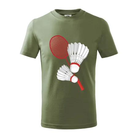 Badminton - pálka a košík