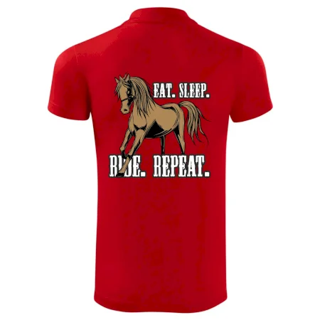 Eat Sleep Ride Repeat Western