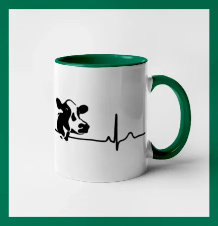 Kráva EKG