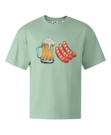 Pivo a klobása