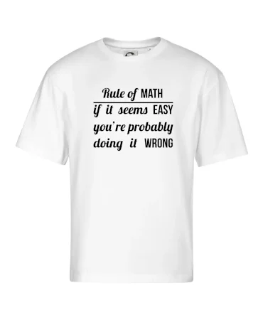 Rule of math