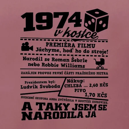 1974 v kostce