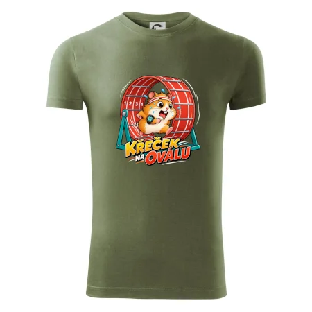 Běžecký křeček na oválu