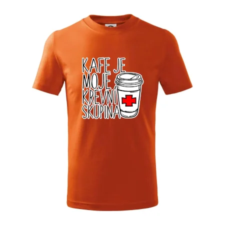 Kafe je moje krevní skupina
