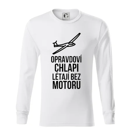 Opravdovi chlapi létají bez motoru