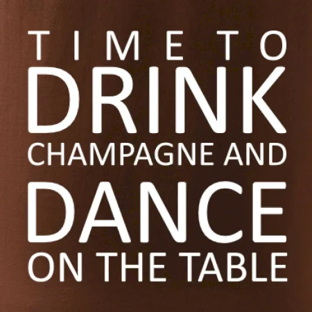 Time to drink Champagne