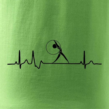 EKG moderní gymnastika obruč