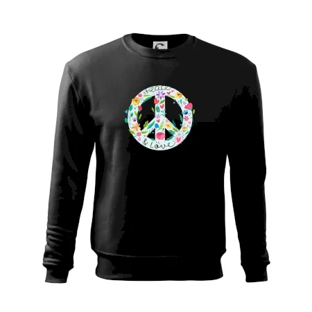 Peace and love symbol