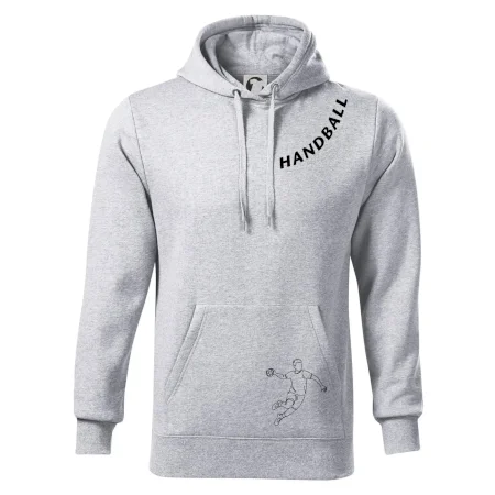 Handball nápis šikmo