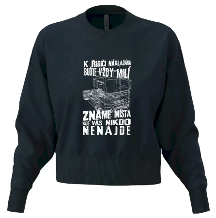 K řidiči náklaďáku buďte vždy milý