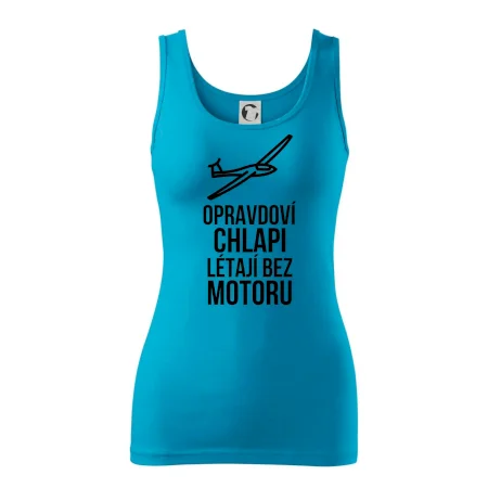 Opravdovi chlapi létají bez motoru