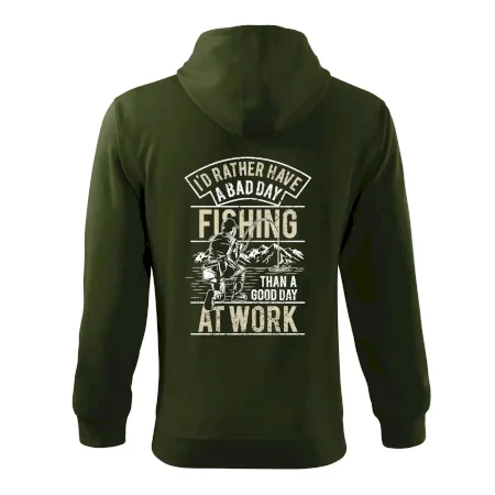 Fishing at work