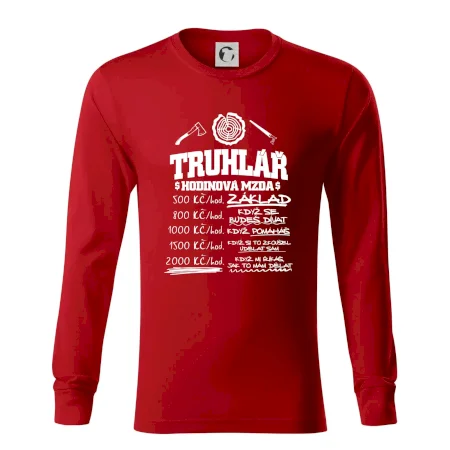 Hodinová mzda truhlář