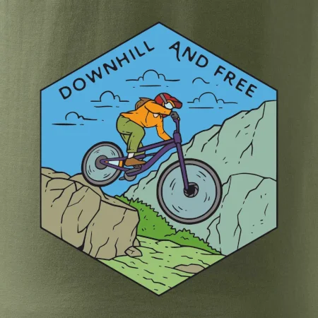 Downhill and free kluk/holka