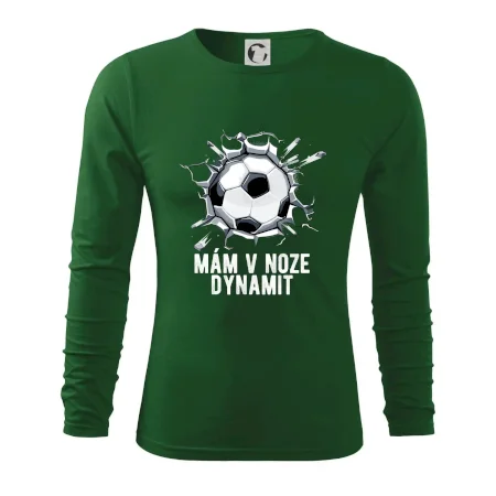 Mám v noze dynamit