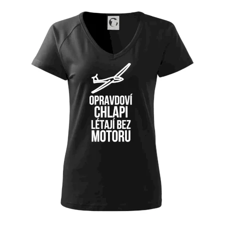 Opravdovi chlapi létají bez motoru