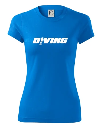 Diving nápis potápěč