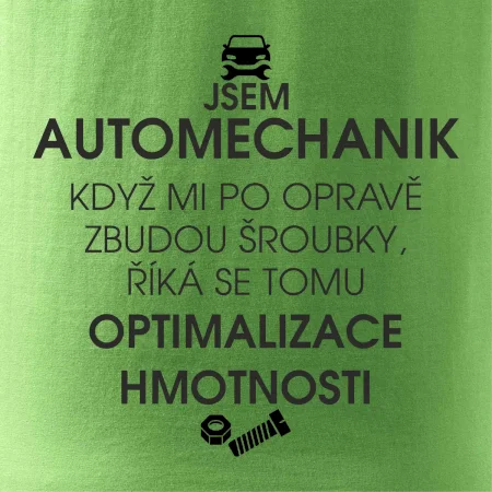Automechanik - optimalizace