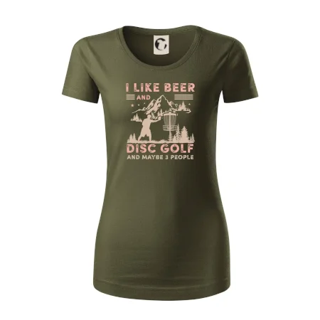 I like beer and disc golf