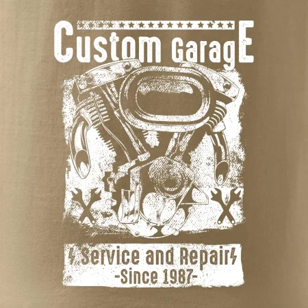 Custom Motorcycle Garage