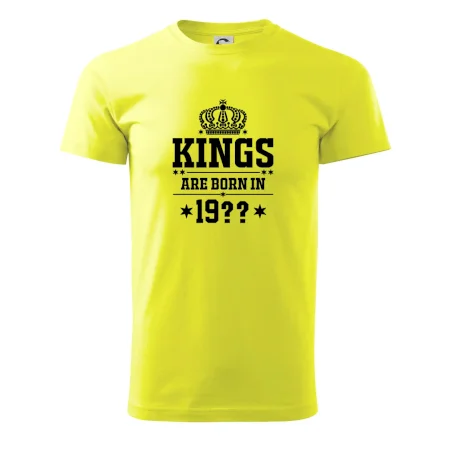 Kings are born in vlastní ročník