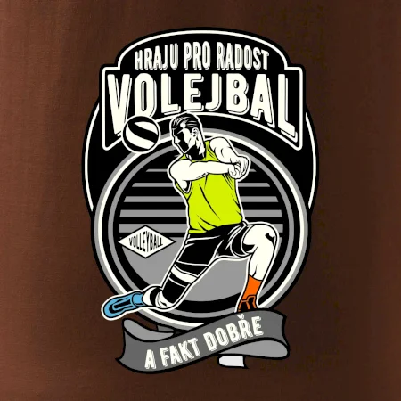 Hraju pro radost volejbal a fakt dobře
