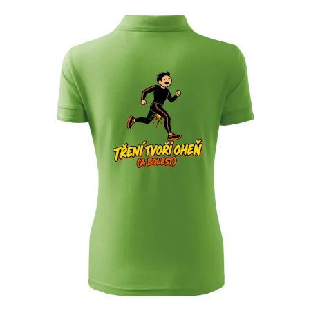 Běžecké tření tvoří oheň