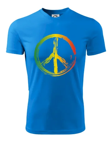Peace symbol paint