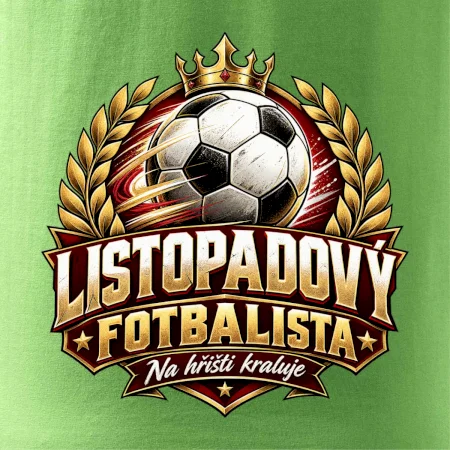 Listopadový fotbalista s královskou korunou
