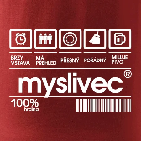 Čárový kód myslivec