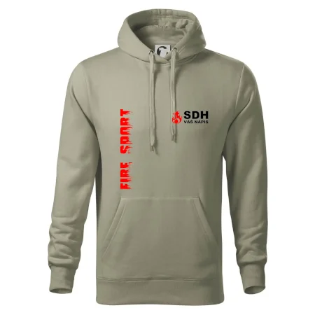 SDH nápis (oheň, firesport, název sboru - vlastní nápis)