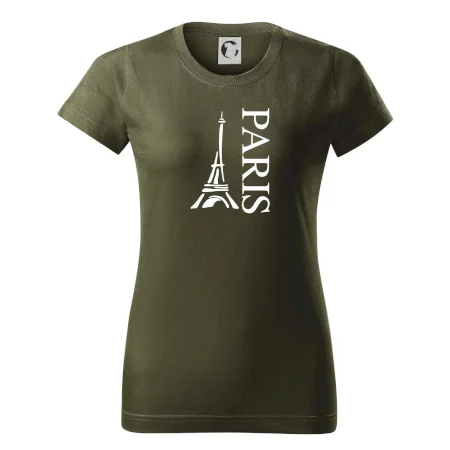 Paris nápis Eiffelovka na výšku