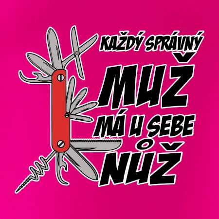 Každý správný muž, má u sebe nůž
