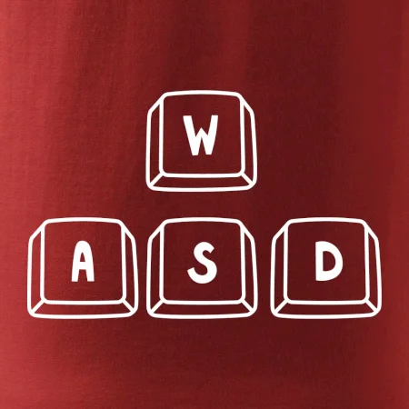 WASD klávesy - prso