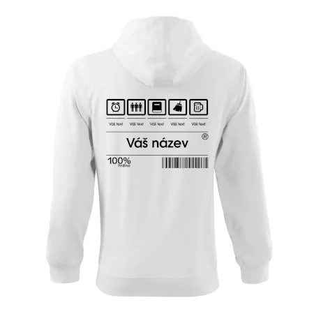 Čárový kód - Vlastní text