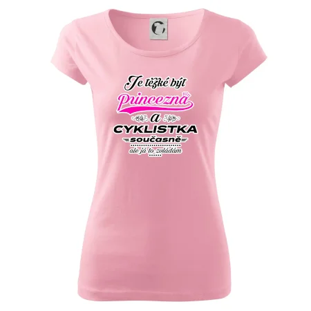 Je těžké být princezna - cyklistka
