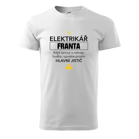 Jméno - Elektrikář - hlavní jistič